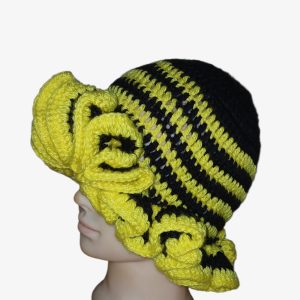 Crochet Ruffled Hat (MEDIUM RUFFLES)