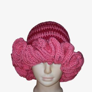 Crochet Ruffled Hat (MEDIUM RUFFLES)