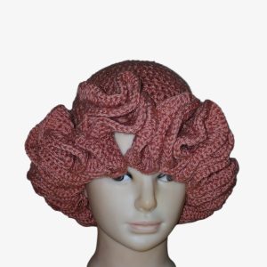 Crochet Ruffled Hat (MEDIUM RUFFLES)