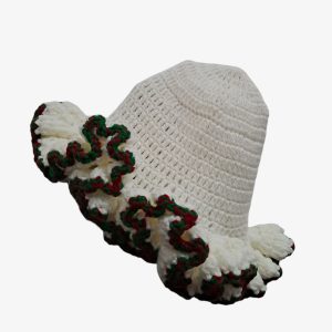 Crochet Ruffled Hat (MEDIUM RUFFLES)