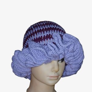 Crochet Ruffled Hat (MEDIUM RUFFLES)