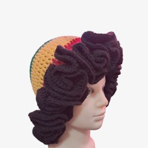 Crochet Ruffled Hat (MEDIUM RUFFLES)