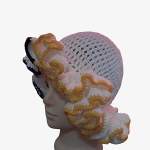 Crochet Ruffled Hat (MEDIUM RUFFLES)