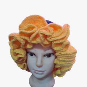 Crochet Ruffled Hat (MEDIUM RUFFLES)