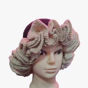 Crochet Ruffled Hat (MEDIUM RUFFLES)