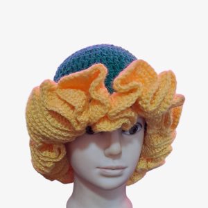 Crochet Ruffled Hat (MEDIUM RUFFLES)