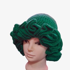 Crochet Ruffled Hat (MEDIUM RUFFLES)