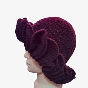Crochet Ruffled Hat (MEDIUM RUFFLES)