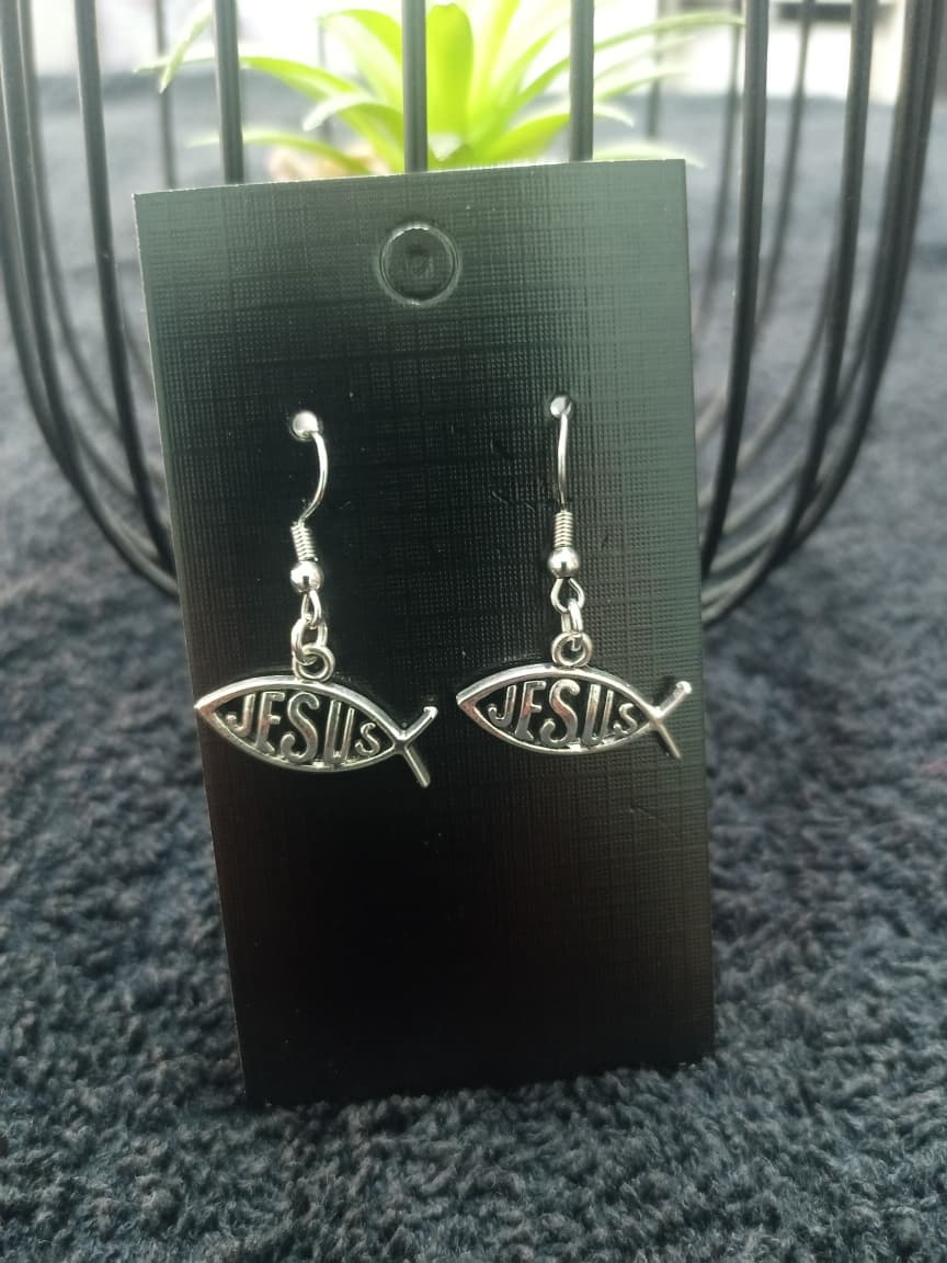 Jesus earrings - Image 2