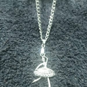 Ballerina Pendant Necklace